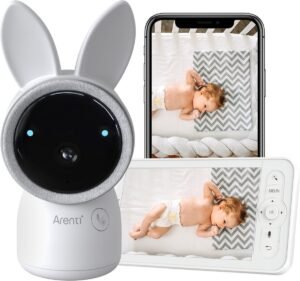 Arenti AINanny – Wifi Babyfoon met 5 inch Scherm en Ultra HD 2K Resolutie