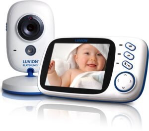 LUVION® Platinum 3+ – Premium Babyfoon met Camera en Temperatuurweergave
